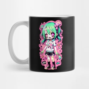 Cute Chibi Zombie Mug